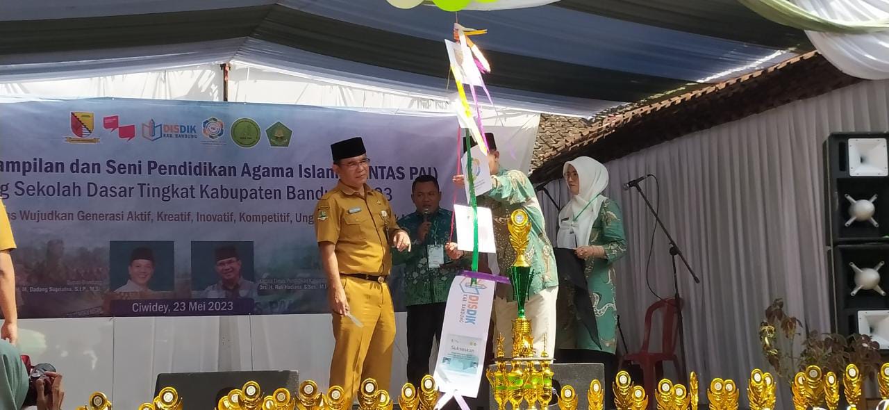 KKG PAI Bersama Disdik Kabupaten Bandung Gelar Pentas PAI 2023