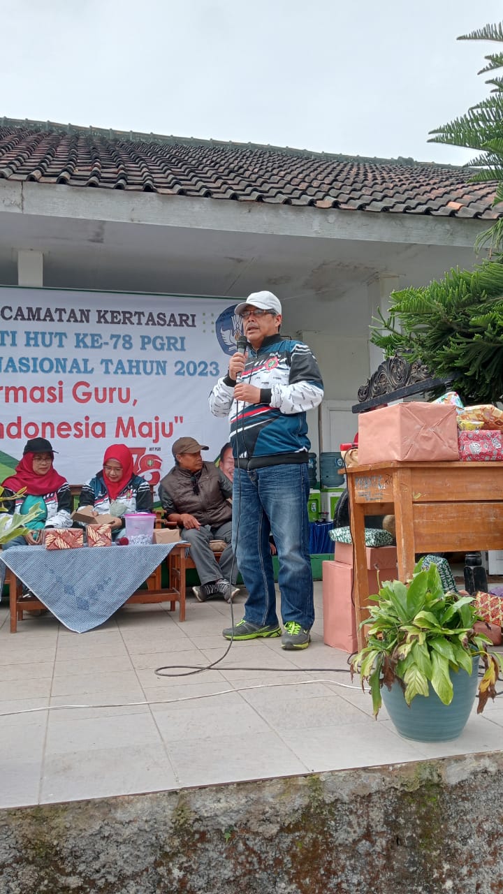 HUT PGRI Ke 78 Di Cabang Kertasari Menjadi Ajang Perkuat Solidaritas